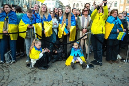 Ukraine demo in Amsterdam 2025