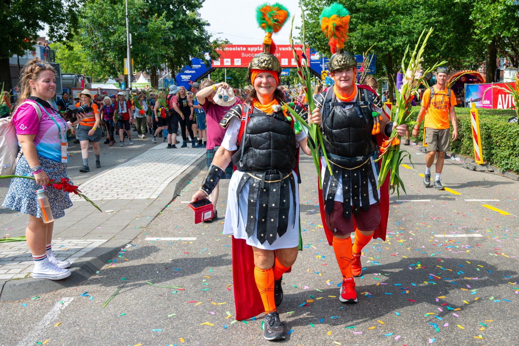 4Daagse 2025 vrijdag aankomst