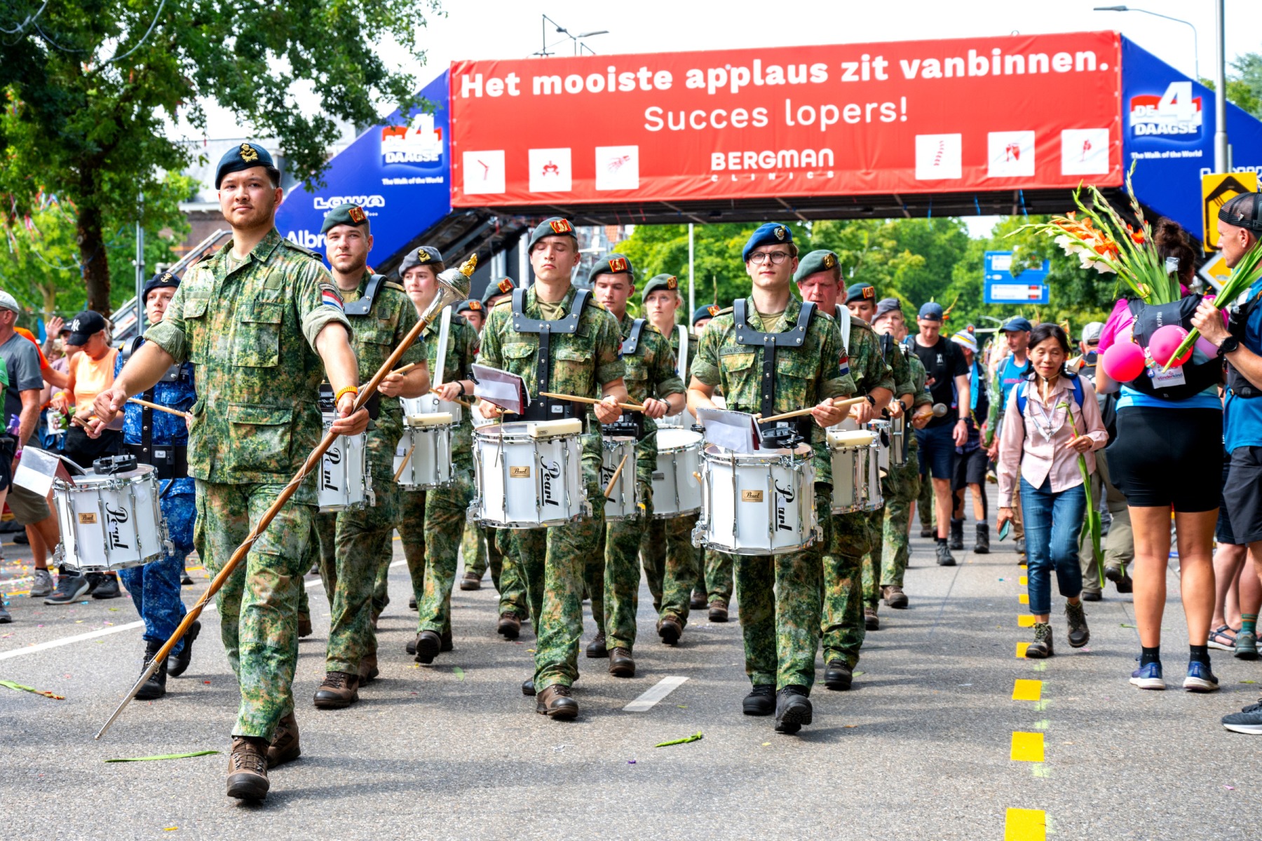 4Daagse 2025 vrijdag aankomst