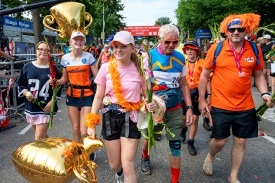4Daagse 2025 vrijdag aankomst
