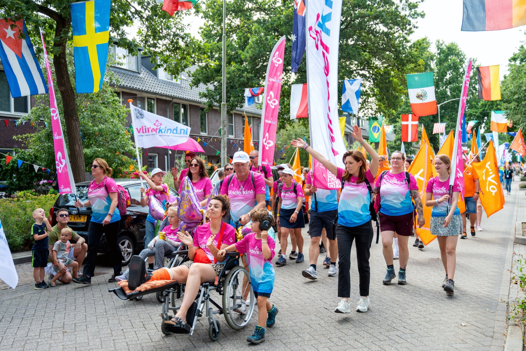 Vlaggenparade 4Daagse zondag