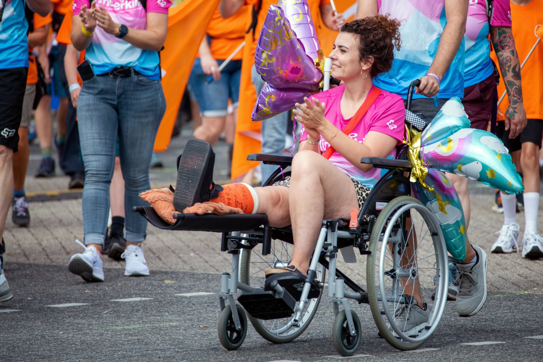 Vlaggenparade 4Daagse zondag