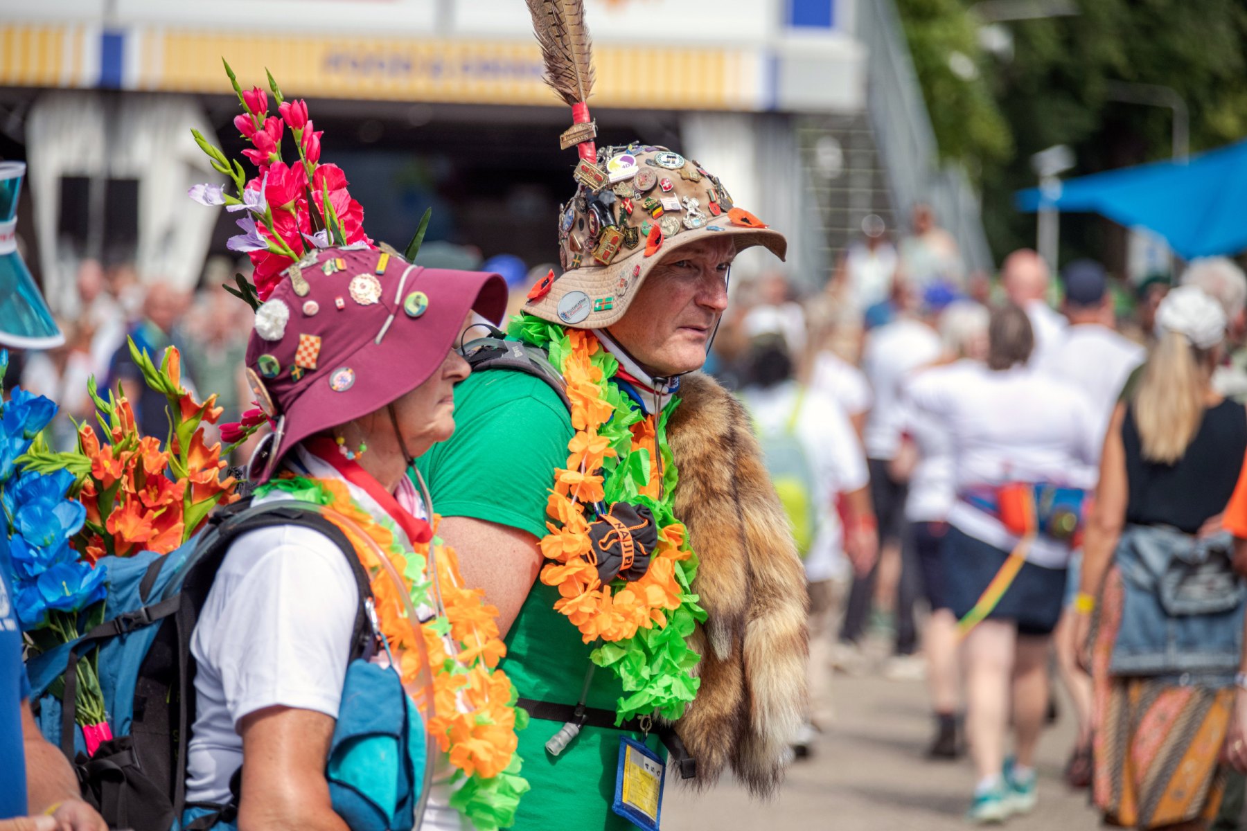 Vlaggenparade 4Daagse zondag