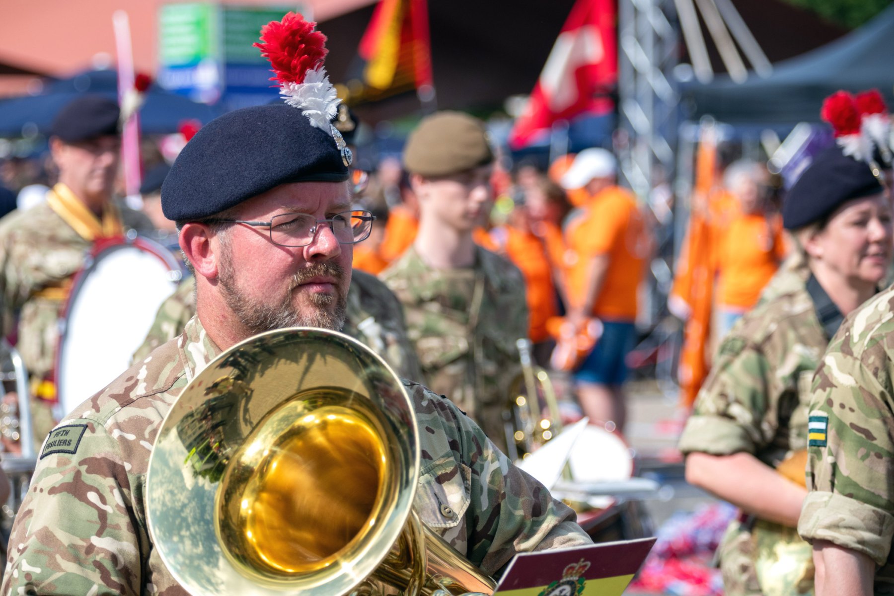 Vlaggenparade 4Daagse zondag