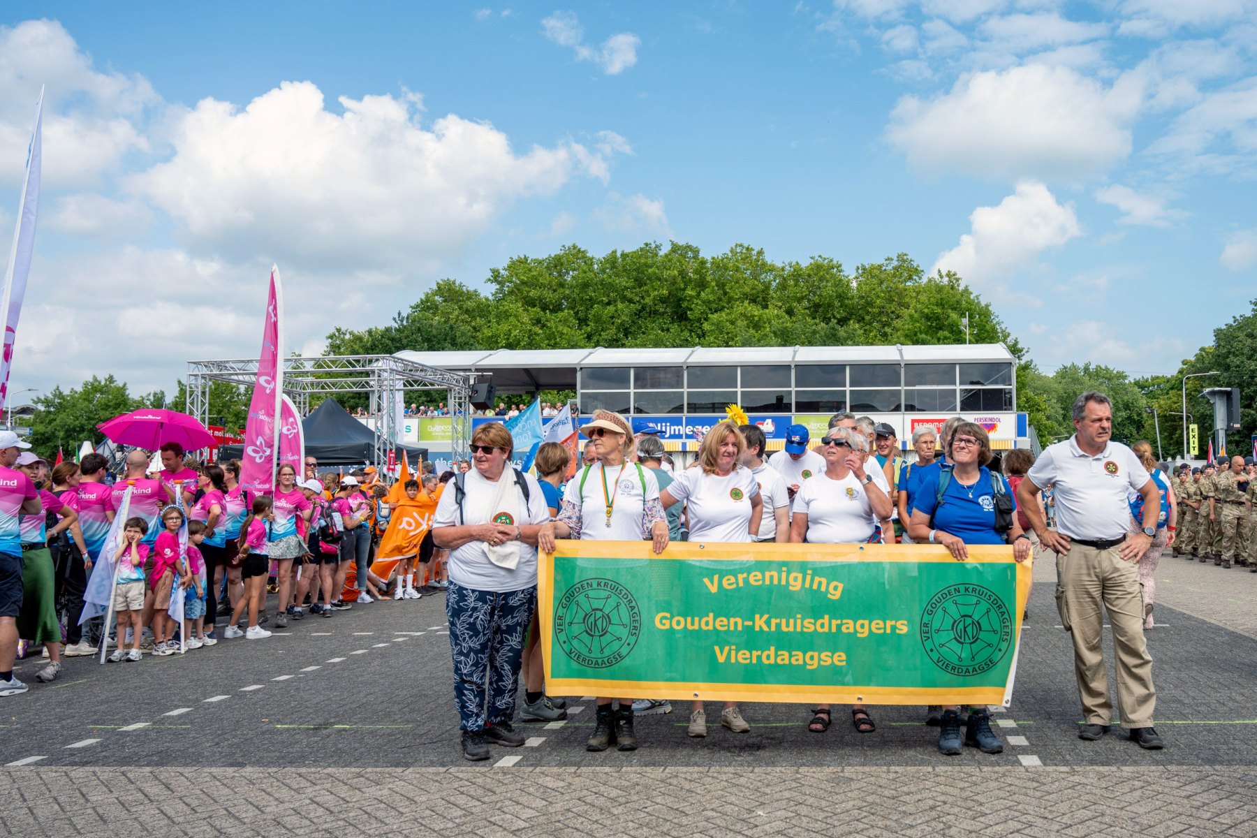 Vlaggenparade 4Daagse zondag