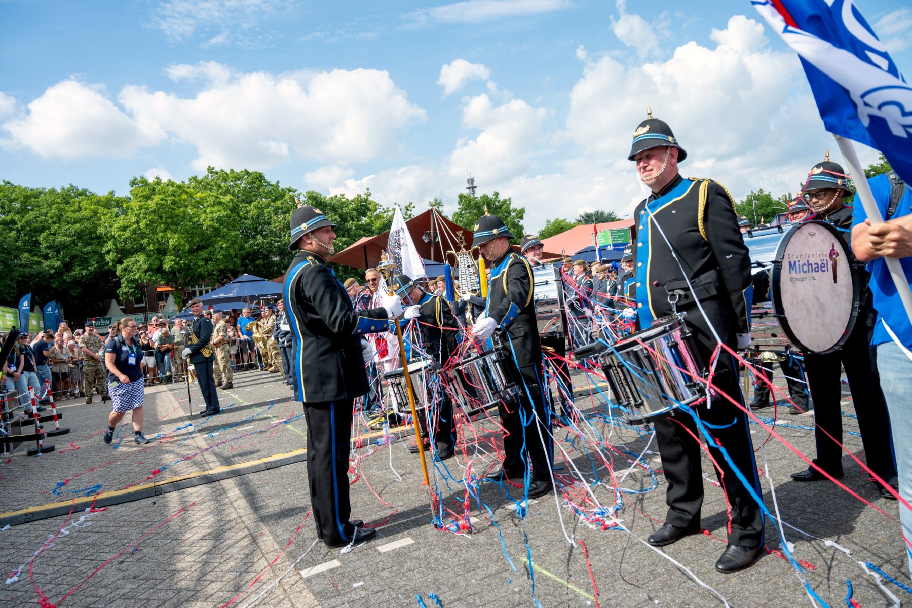 Vlaggenparade 4Daagse zondag