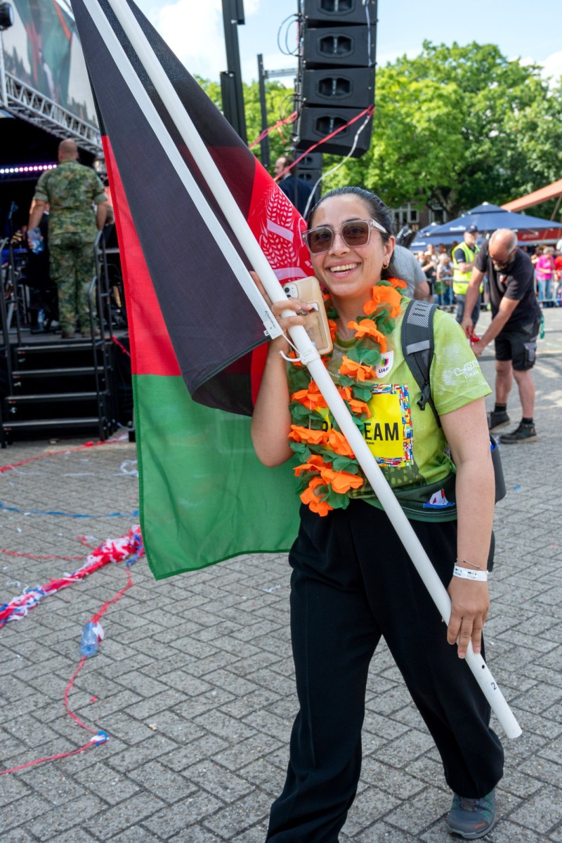 Vlaggenparade 4Daagse zondag