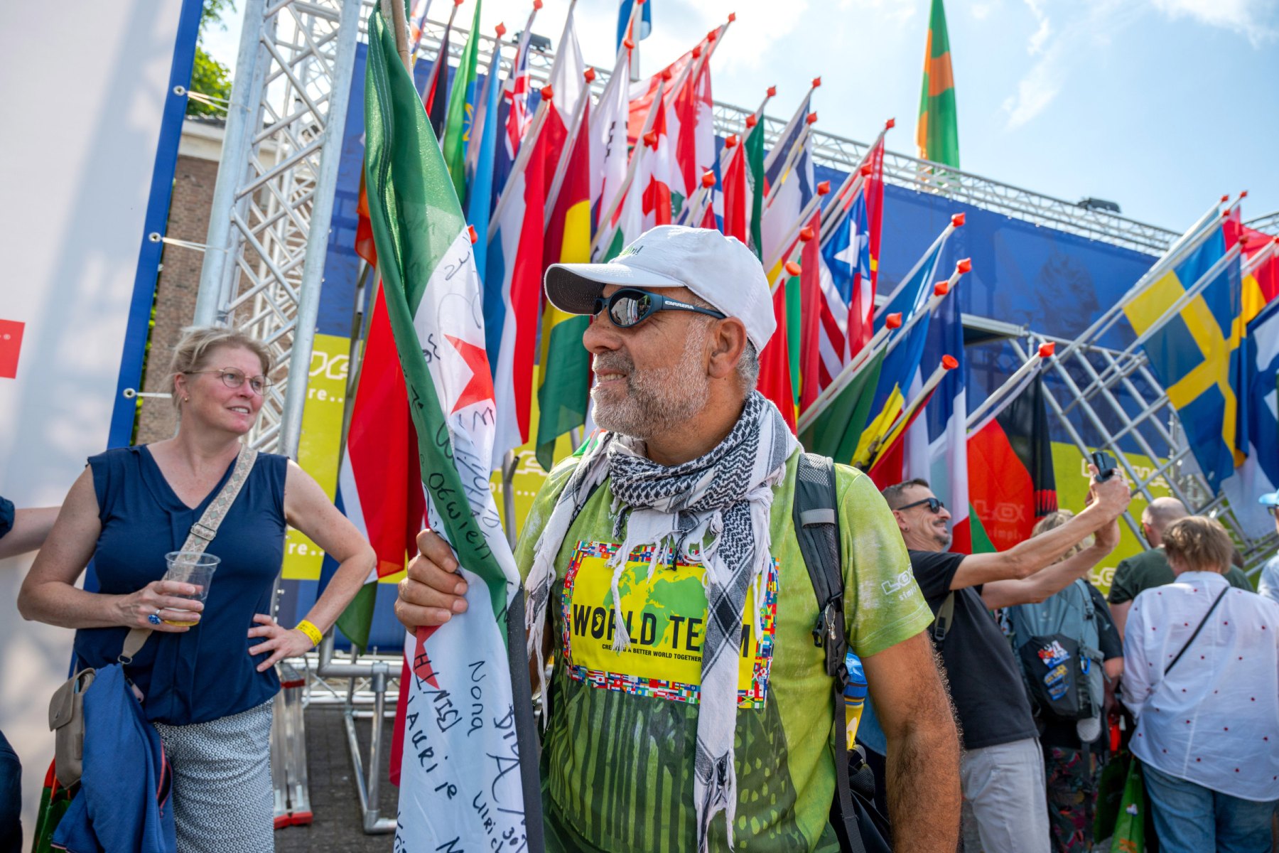 Vlaggenparade 4Daagse zondag