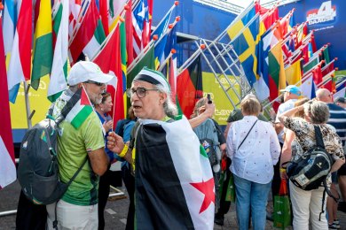 Vlaggenparade 4Daagse zondag