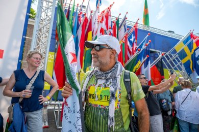 Vlaggenparade 4Daagse zondag