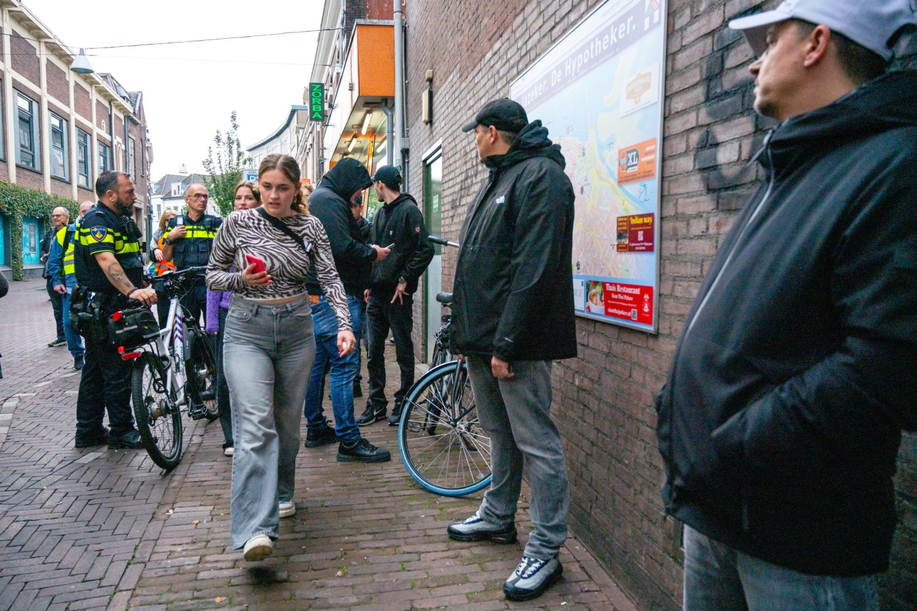 Anti Fascisme demonstratie in Nijmegen 2025