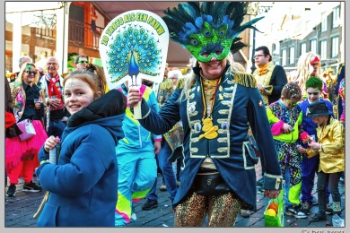 Carnavals optocht in Nijmegen 2025