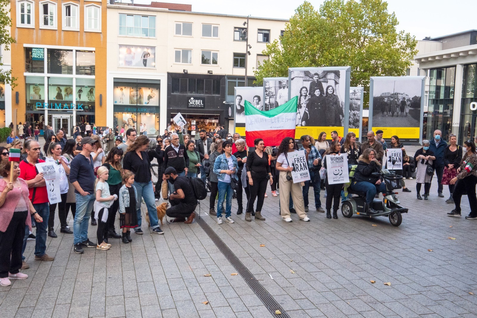 Demo Iran in Nijmegen