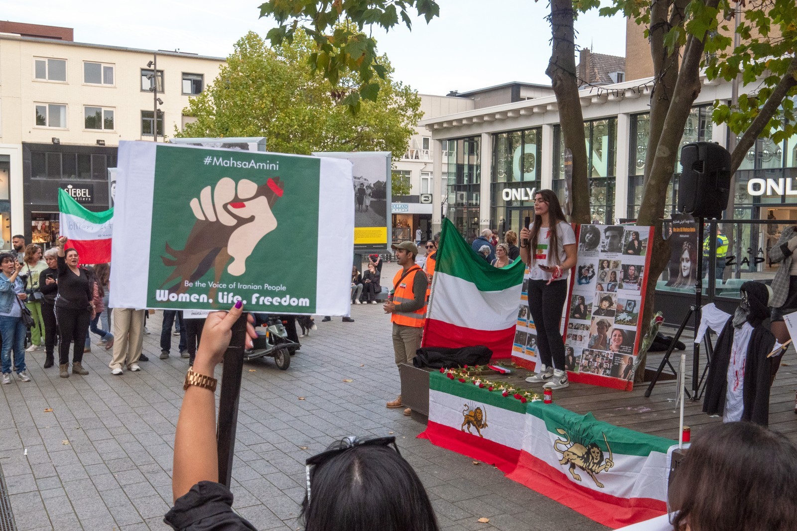 Demo Iran in Nijmegen