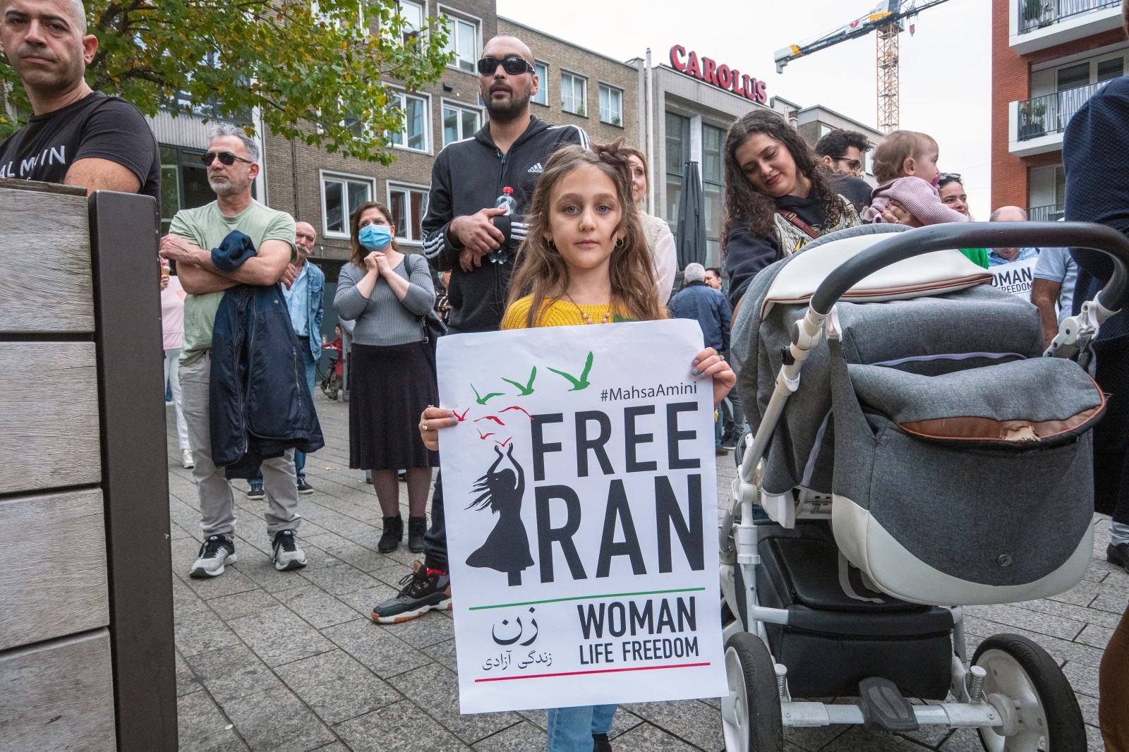 Demo Iran in Nijmegen