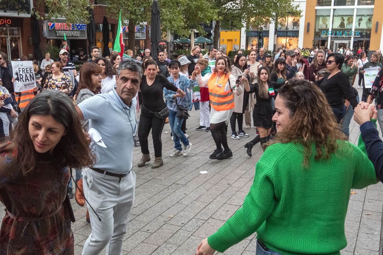 Demo Iran in Nijmegen