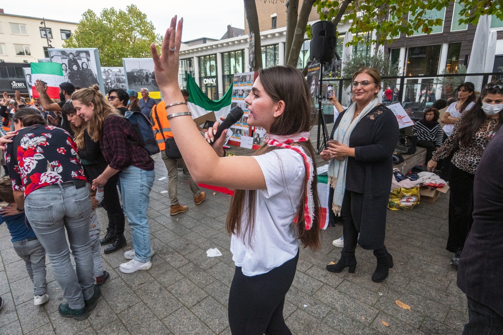 Demo Iran in Nijmegen