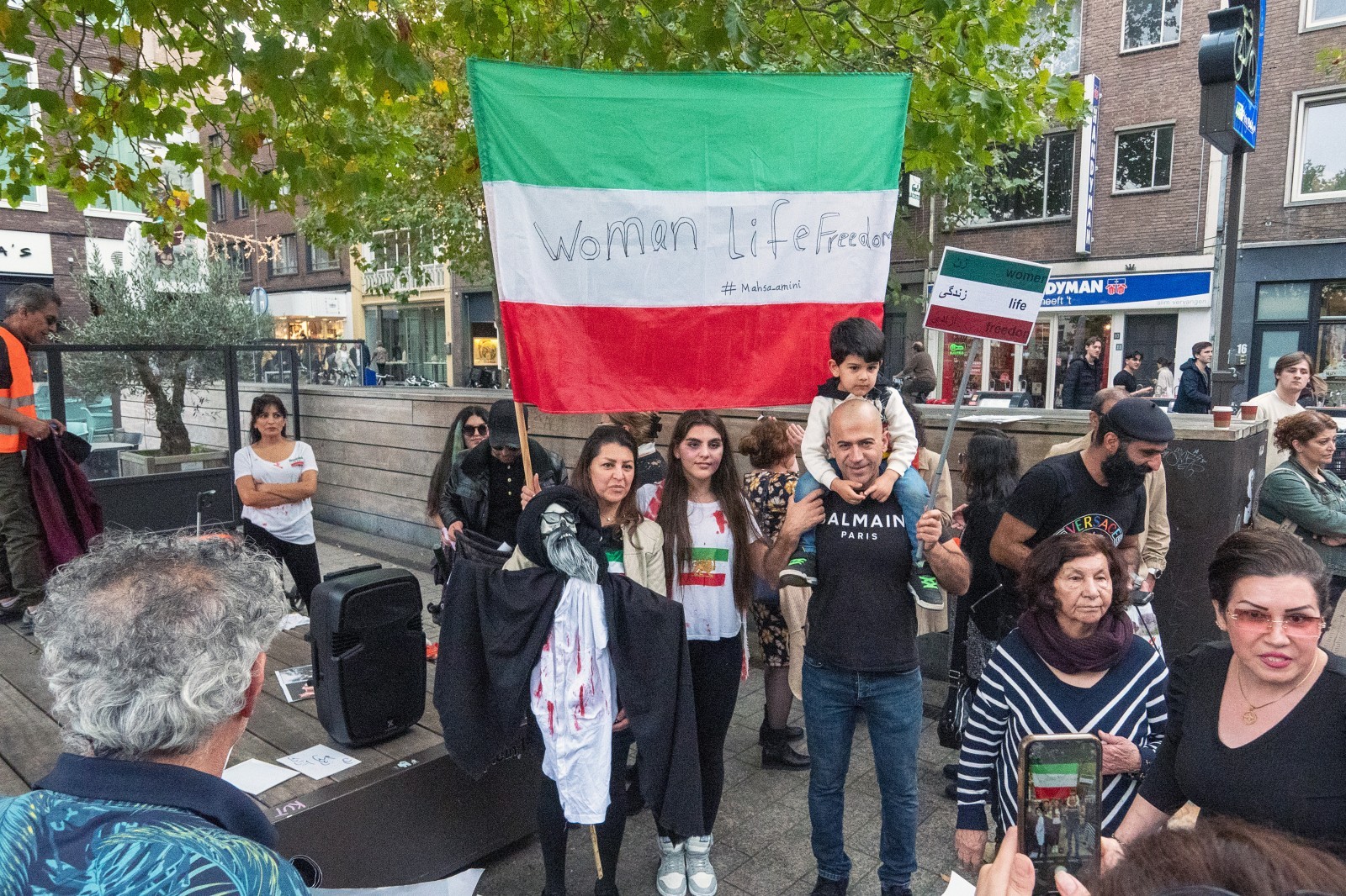 Demo Iran in Nijmegen