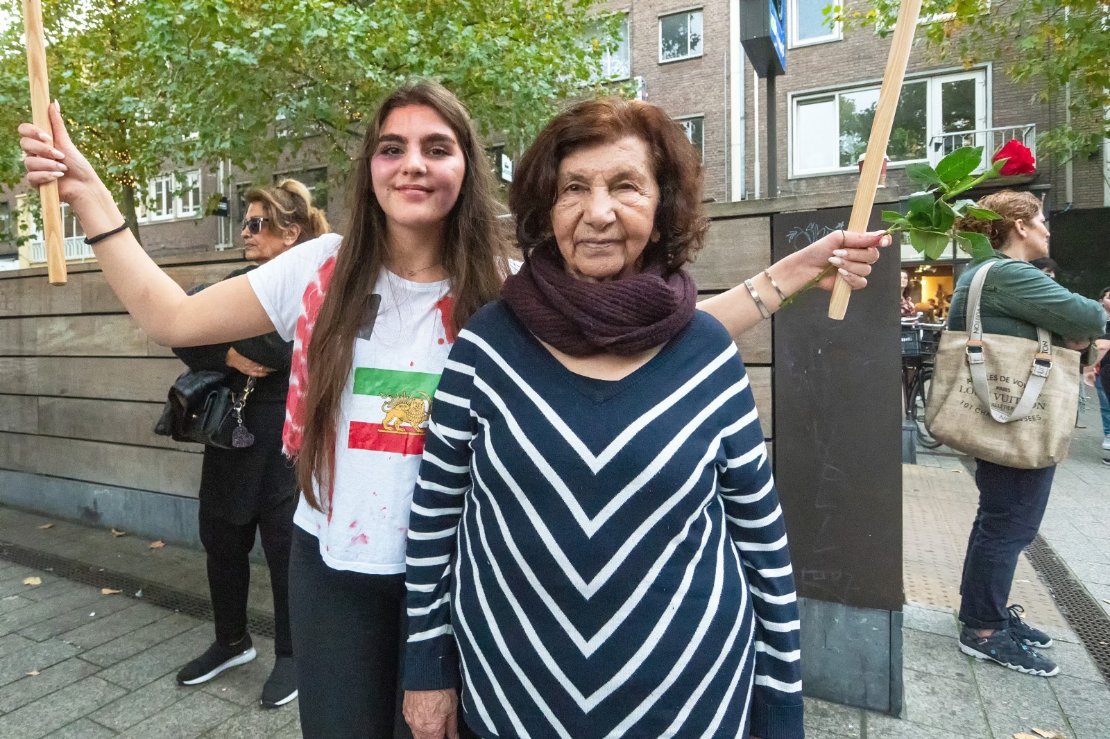 Demo Iran in Nijmegen