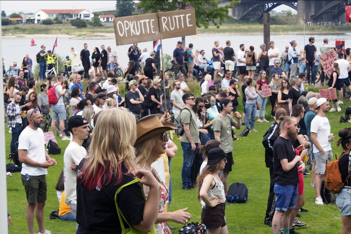 Demonstratie evenementenbranche 21 aug. 2021 Nijmegen