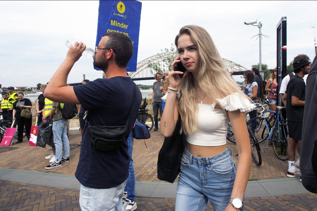 Demonstratie evenementenbranche 21 aug. 2021 Nijmegen