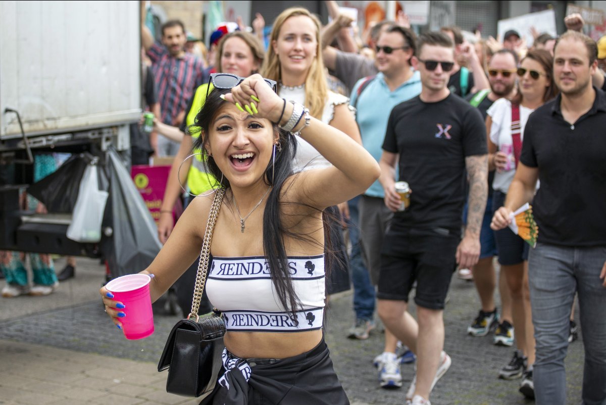 Demonstratie evenementenbranche 21 aug. 2021 Nijmegen