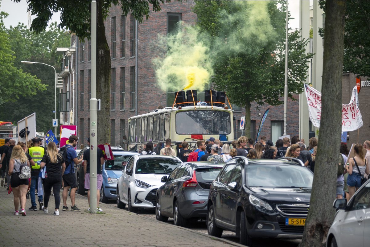 Demonstratie evenementenbranche 21 aug. 2021 Nijmegen