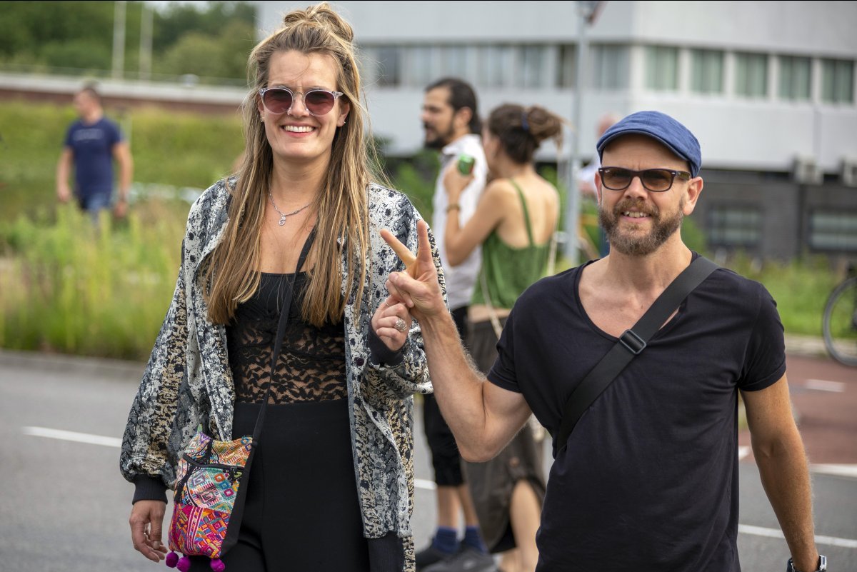 Demonstratie evenementenbranche 21 aug. 2021 Nijmegen