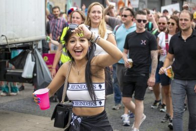 Demonstratie evenementenbranche 21 aug. 2021 Nijmegen