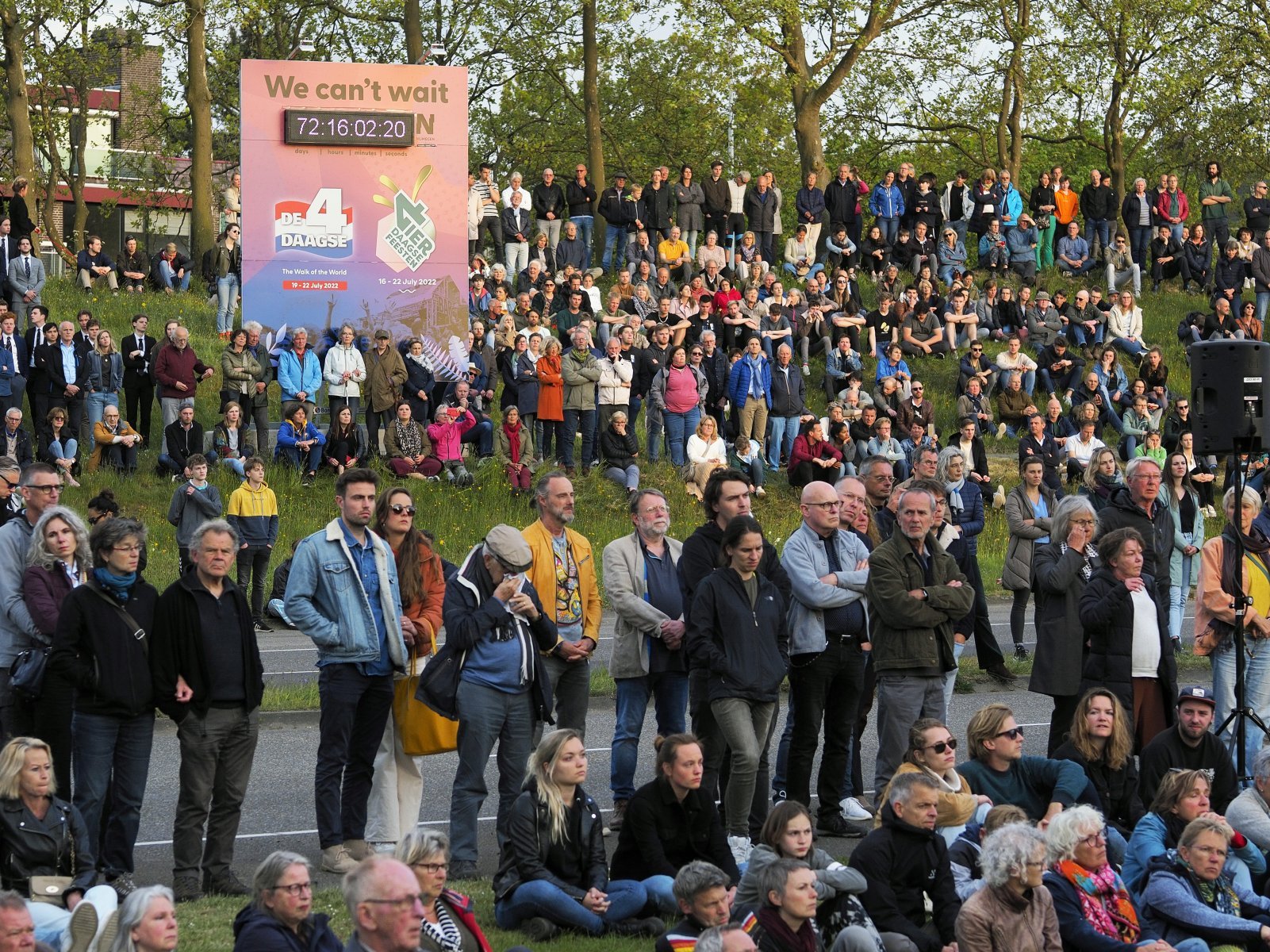 Dodenherdenking 4 mei Nijmegen