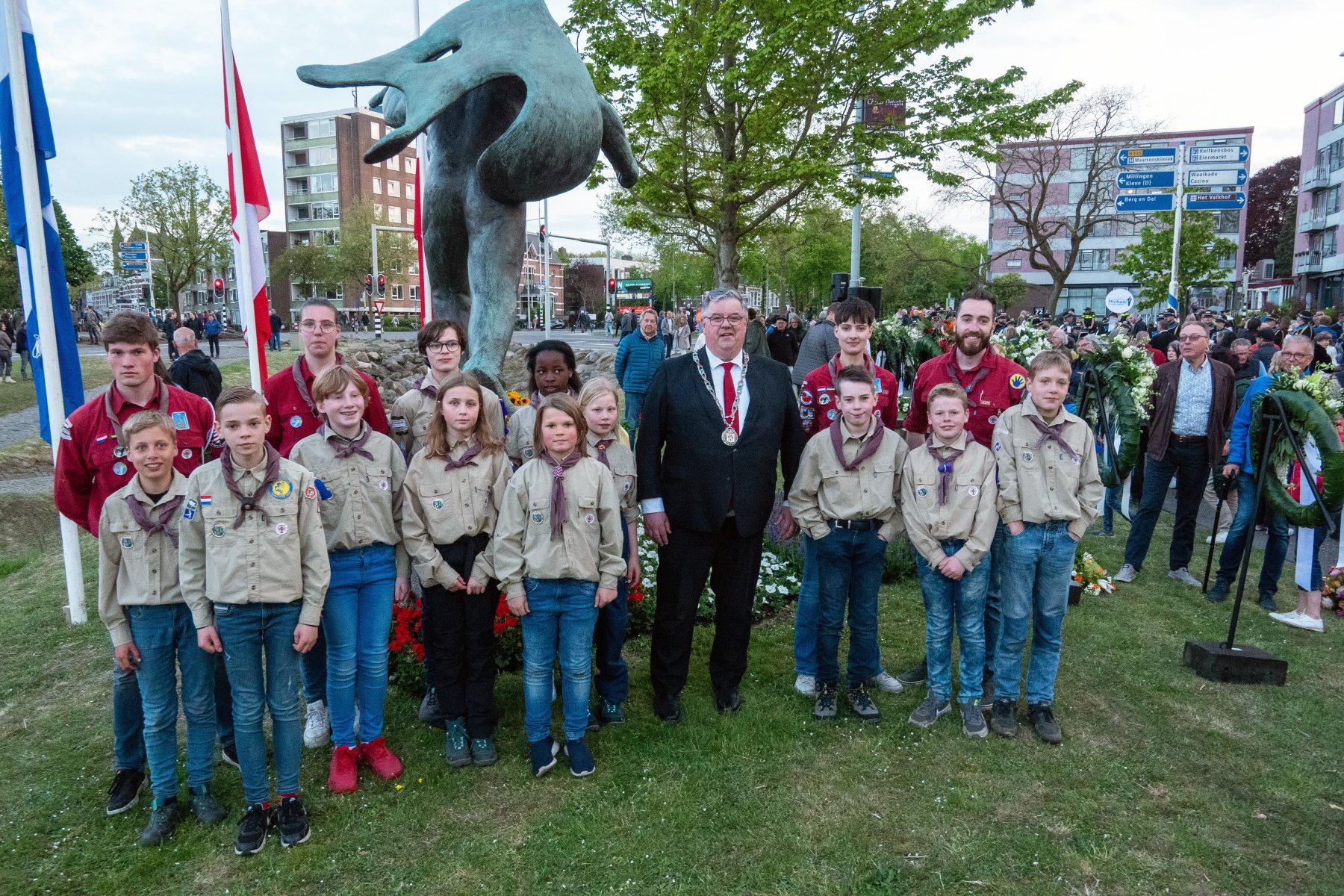 Dodenherdenking 4 mei Nijmegen