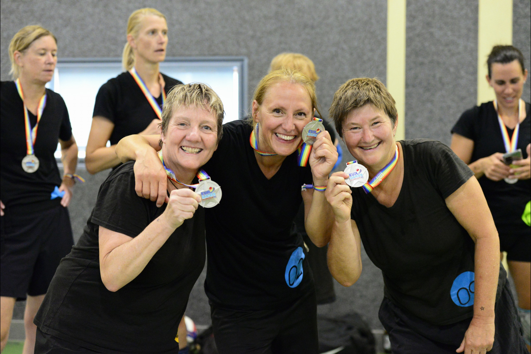 Euro Games Nijmegen zaterdag volleybal
