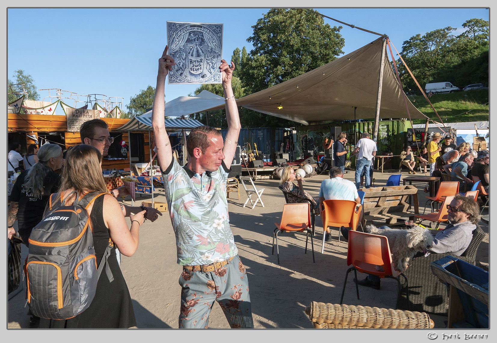 De Kaaij Nijmegen met The Stomp Brothers en LAKE SUPERIOR.