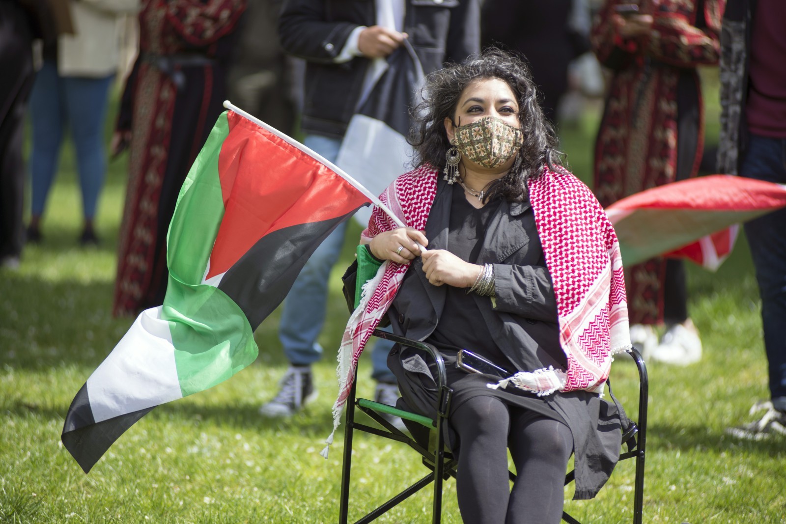 Palestina demonstratie Nijmegen