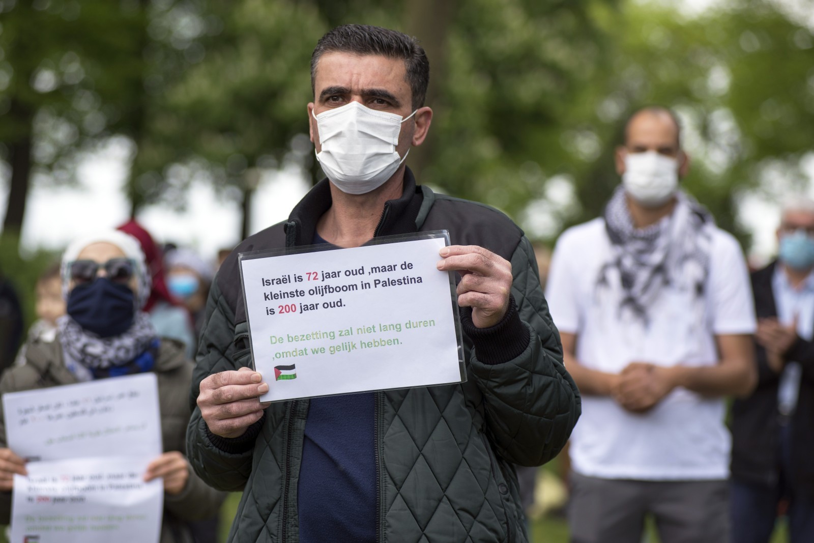 Palestina demonstratie Nijmegen