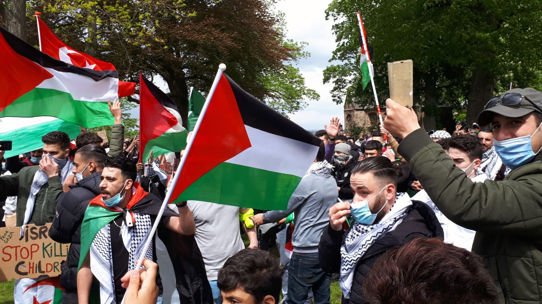 Palestina demonstratie Nijmegen