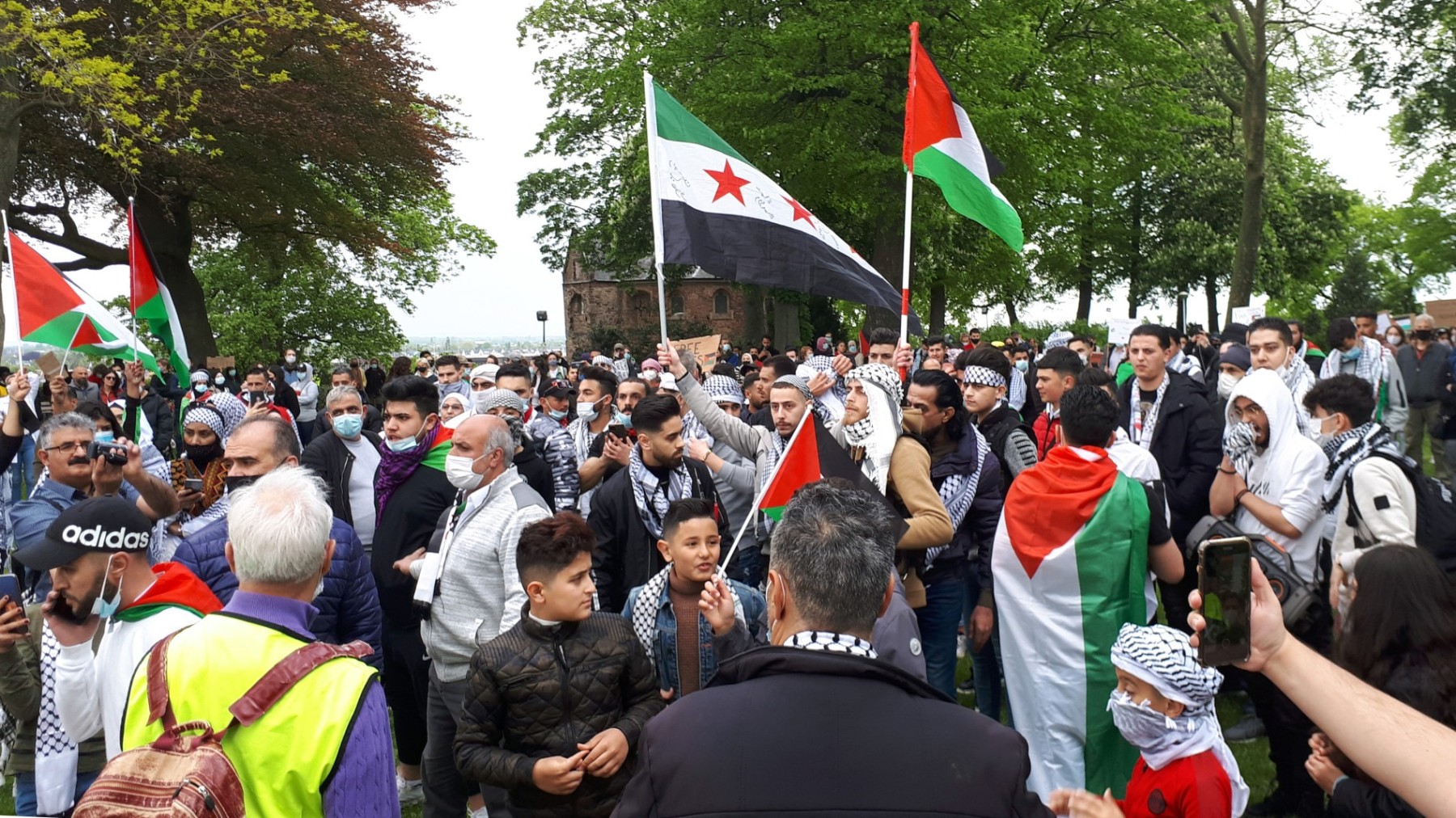 Palestina demonstratie Nijmegen