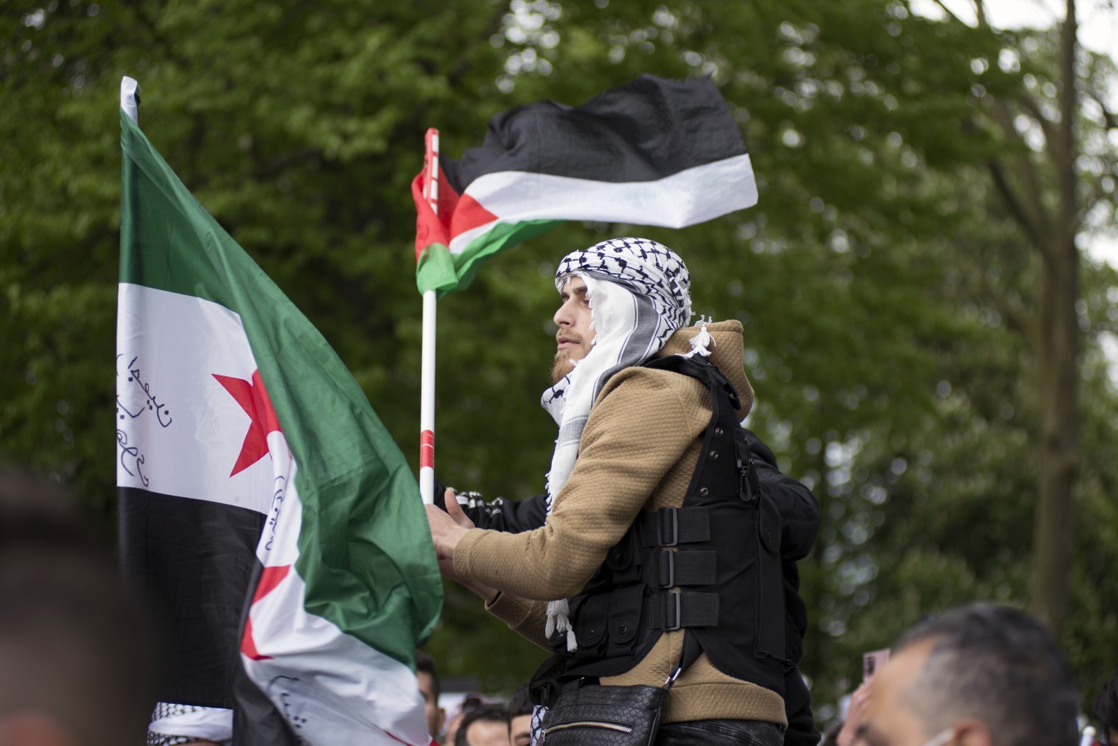 Palestina demonstratie Nijmegen
