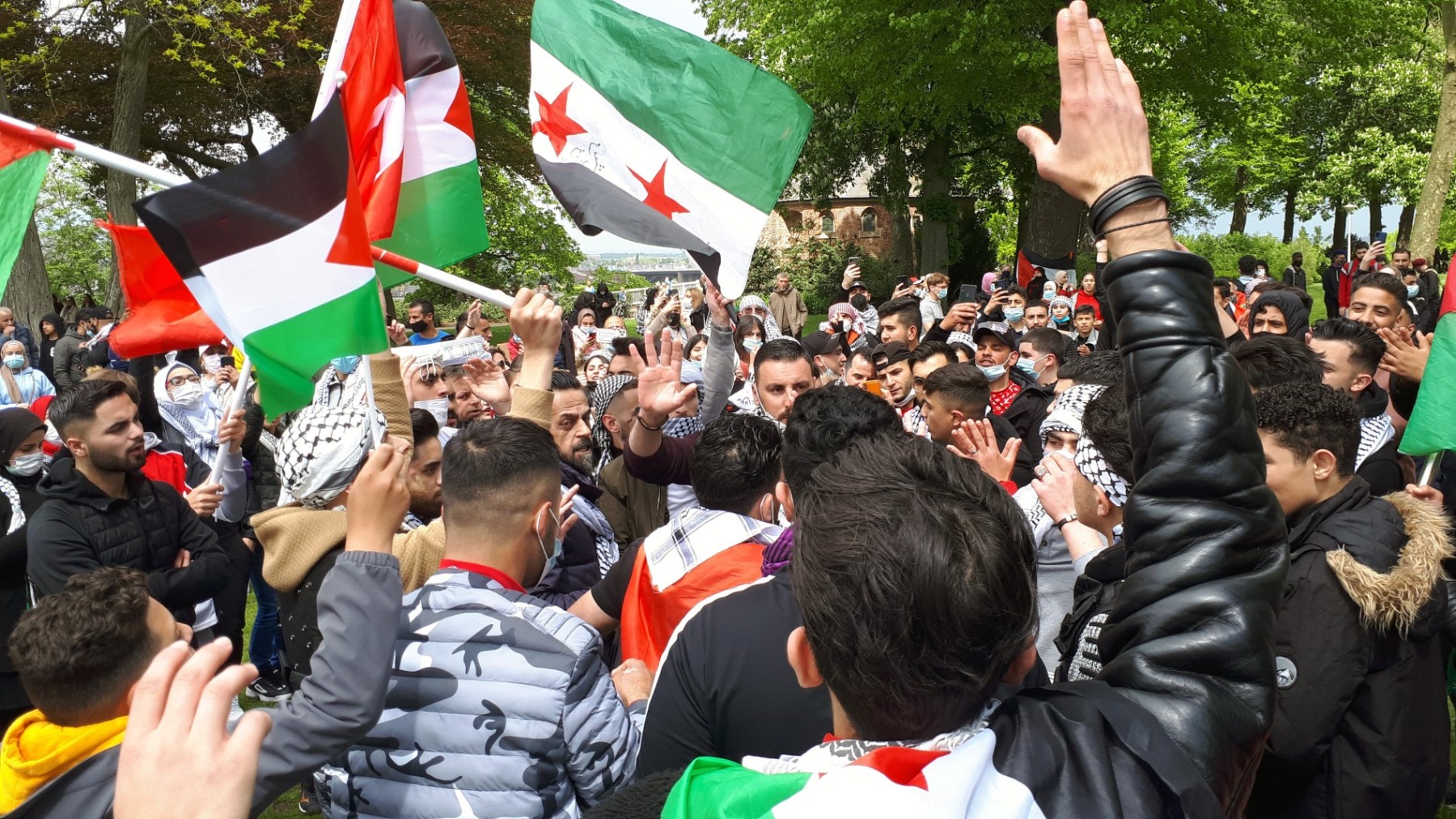 Palestina demonstratie Nijmegen
