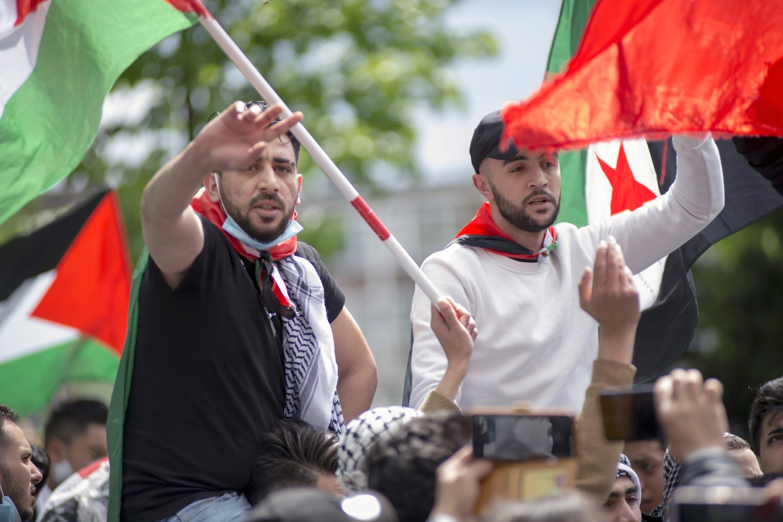 Palestina demonstratie Nijmegen