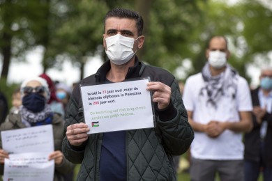 Palestina demonstratie Nijmegen
