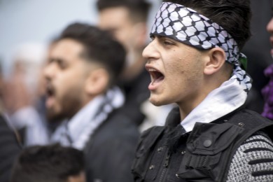 Palestina demonstratie Nijmegen