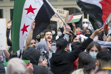 Palestina demonstratie Nijmegen
