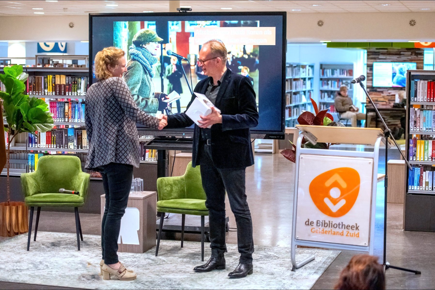 Afscheid Heidi Koren als stadsdichter Nijmegen