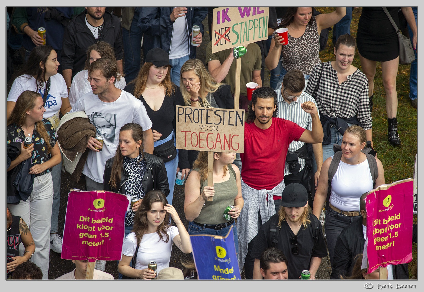 Demonstratie evenementenbranche 11sept 2021 Nijmegen