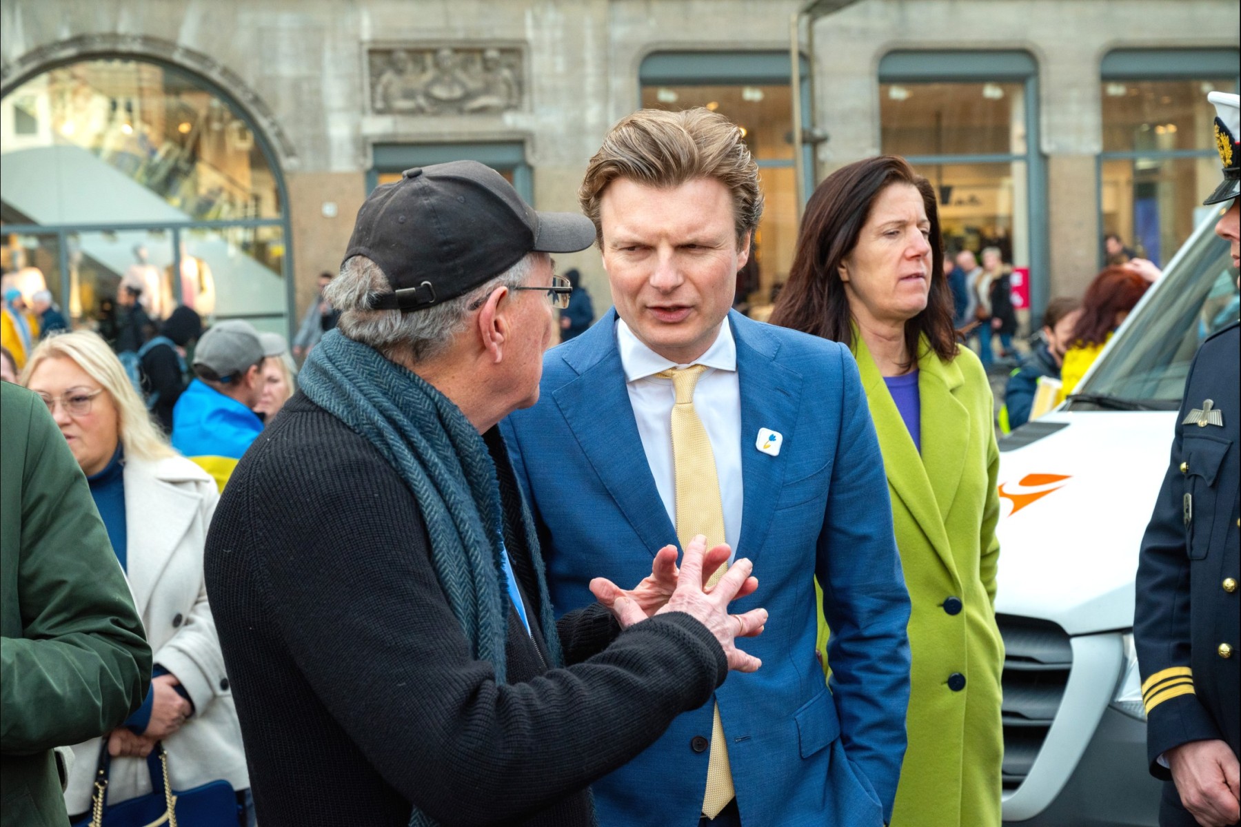 Ukraine demo in Amsterdam 2025