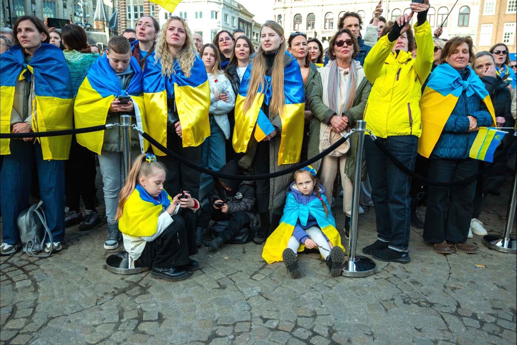 Ukraine demo in Amsterdam 2025