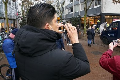 Verboden demonstratie in Nijmegen