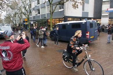 Verboden demonstratie in Nijmegen