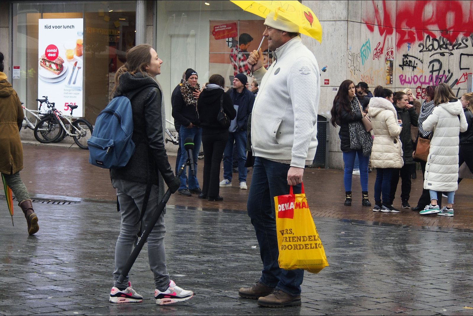 Verboden demonstratie in Nijmegen